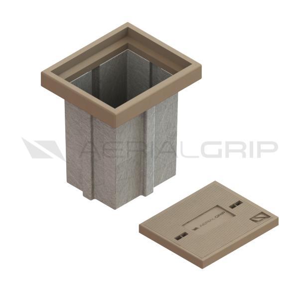 registro rectangular telefonico - registro de fibra optica