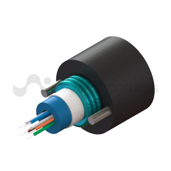 Cable de Fibra Óptica Armado Unitubo cable armado de fibra optica