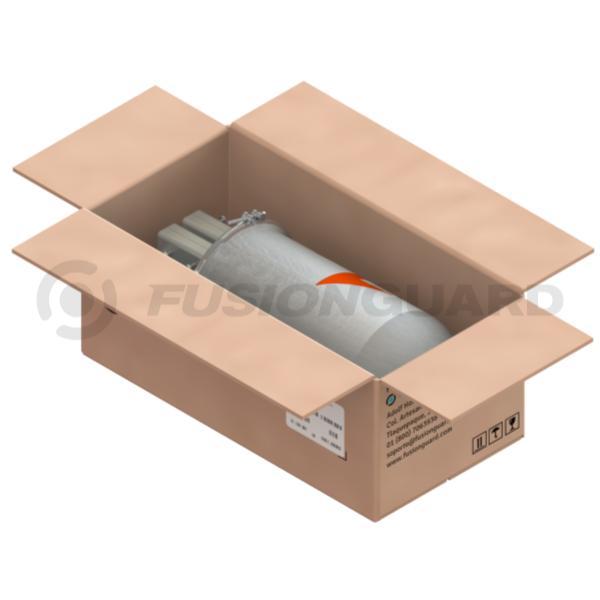 Caja de Empalme Domo Aluminio 144 Fibras 3 Cierre de Empalme Domo Aluminio 144 Fibras - Image 4