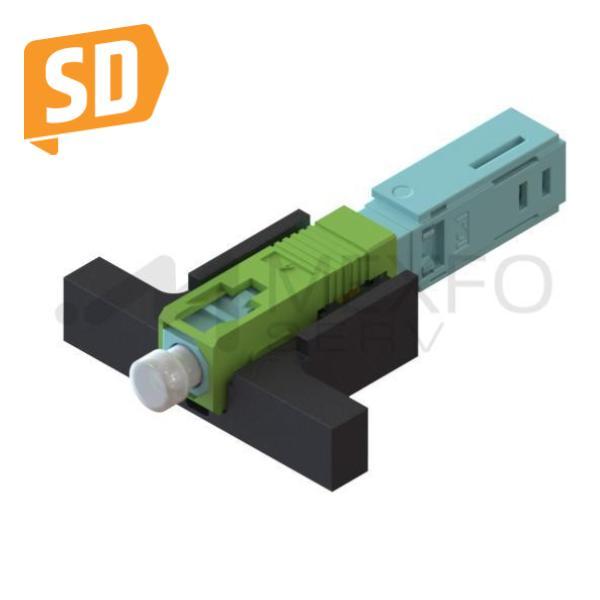 Conector Prepulido SCAPC FTTX SM Serie I Conector Prepulido SC/APC FTTX SM - Image 1