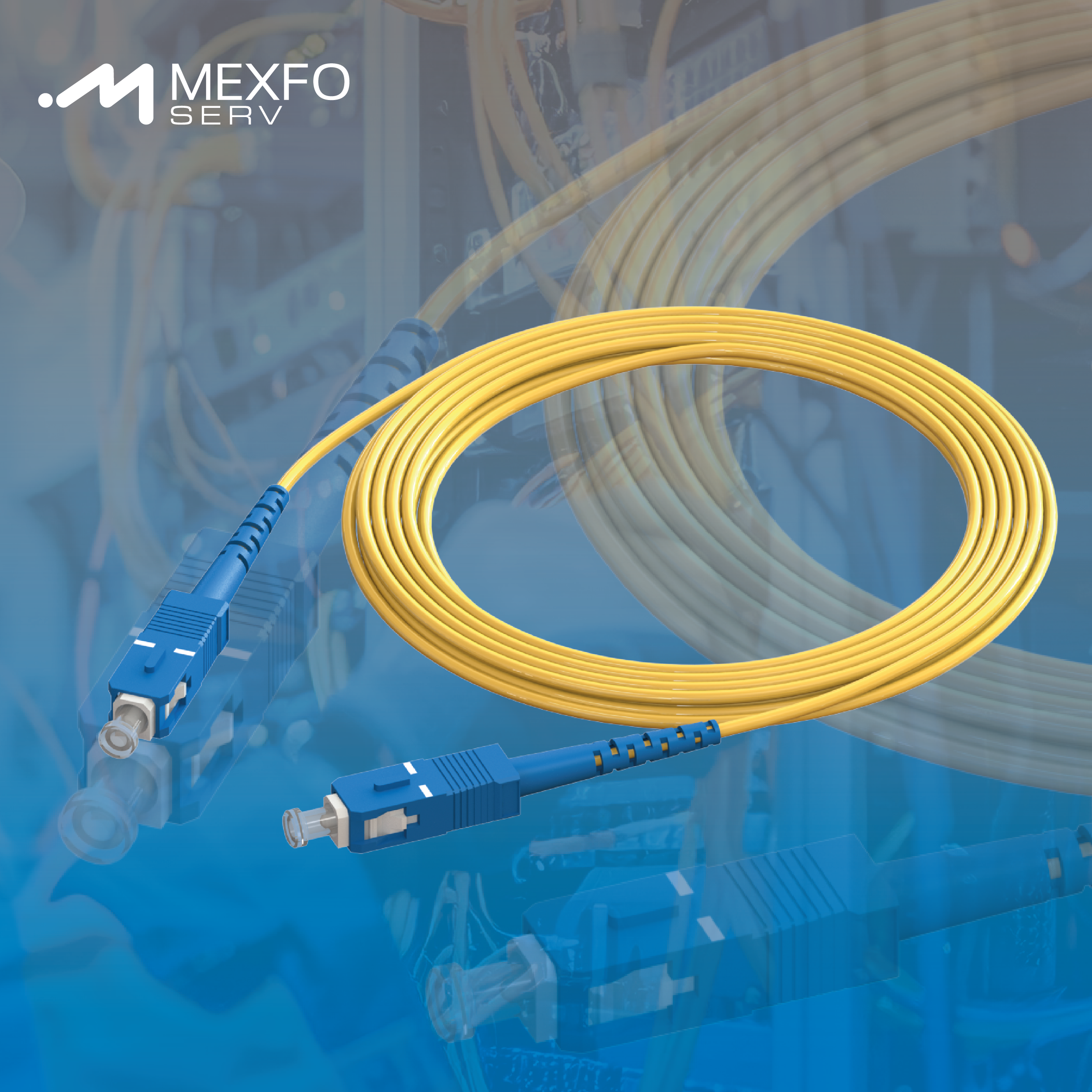 jumper de fibra optica simples monomodo